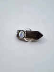 Moonstone tribal ring