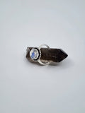 Moonstone tribal ring