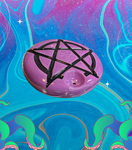 Pentagram herbal cone burner
