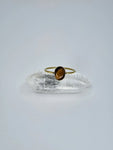 Tigers eye tribal ring