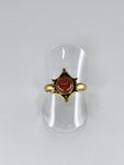 Carnelian tribal ring