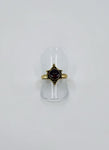Garnet tribal ring