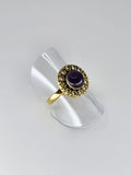 Amethyst tribal Ring