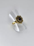 Garnet tribal ring