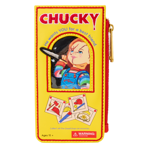 Chucky doll box Lounge Fly card holder wallet