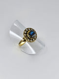 Labradorite tribal ring