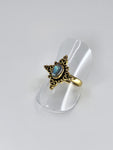 Labradorite tribal ring