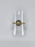 Labradorite tribal ring
