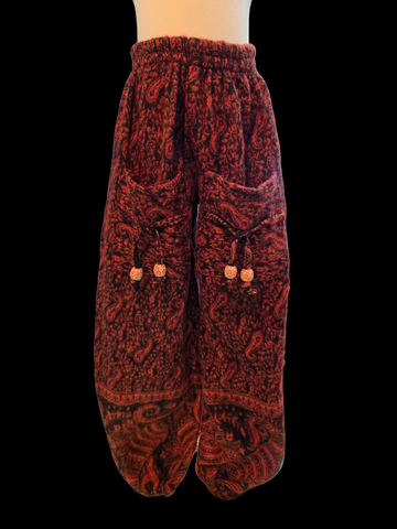 Children's thick harem pants