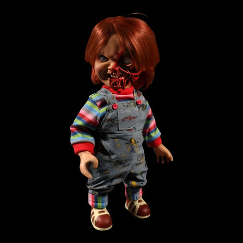 Childs Play 3 Chucky Pizza face 15" Talking figurine