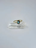 Labradorite tribal ring