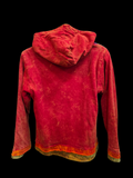 Children's floral lined zip jacket