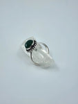 Green Aventurine tribal ring