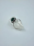 Green Aventurine tribal ring