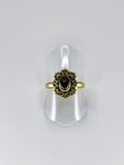 Garnet tribal ring