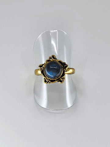 Labradorite tribal ring