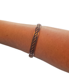Copper magnetic therapy bracelet