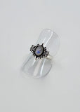 Moonstone tribal ring