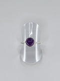 Amethyst tribal ring