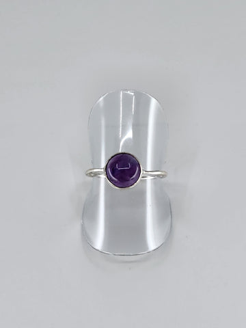 Amethyst tribal ring