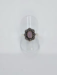 Rose Quartz tribal ring