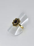 Garnet tribal ring