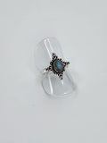 Labradorite tribal ring