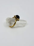 Black Onyx tribal ring