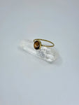Tigers eye tribal ring