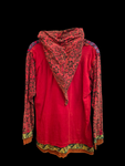 Children's floral zip hoodie