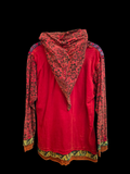 Children's floral zip hoodie