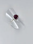 Garnet tribal ring