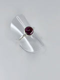 Garnet tribal ring
