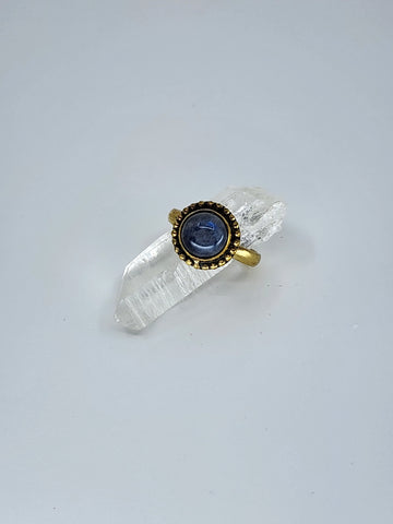 Labradorite tribal ring