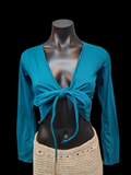 Alira slashed tie top