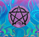 Pentagram herbal cone burner