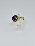 Amethyst tribal ring