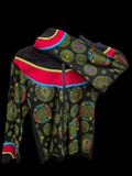 Children's mandala zip jumper