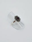 Garnet tribal ring