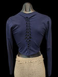 Alira slashed tie top