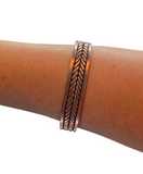 Copper magnetic therapy bracelet