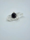 Black Onyx tribal ring