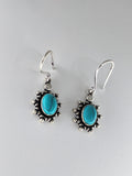 Blue Howlite Haven drop earrings