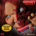 Childs Play 3 Chucky Pizza face 15" Talking figurine