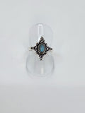 Labradorite tribal ring