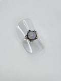 Moonstone tribal ring