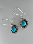 Blue Howlite Haven drop earrings