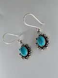 Blue Howlite Haven drop earrings