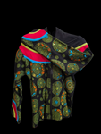Children's mandala zip jumper