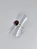 Garnet tribal ring